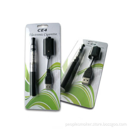 E Cigarettes with Ego Batteries, CE4 Clearomizer and Blister Pack